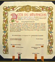 ACTA DE INHUMACION -REYES DE ARAGÓN