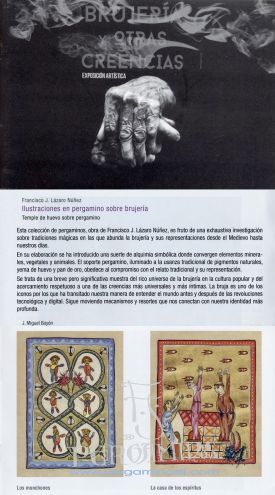 BRUJERÍAS Y OTRAS CREENCIAS. Exposición artística en Abizanda (Huesca/España). RENOVARTE, Comarca de Sobrarbe, Servicio de Cultura. (Con acceso a vídeo)